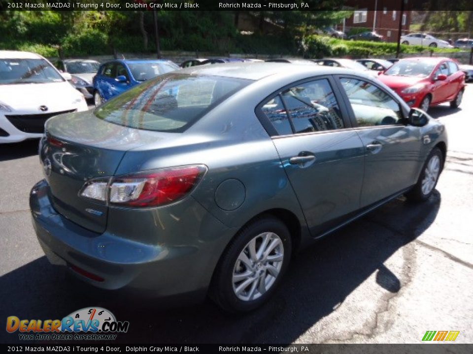 2012 Mazda MAZDA3 i Touring 4 Door Dolphin Gray Mica / Black Photo #5