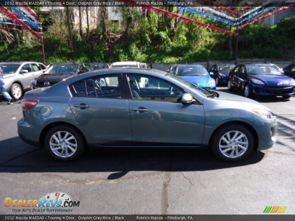 2012 Mazda MAZDA3 i Touring 4 Door Dolphin Gray Mica / Black Photo #6