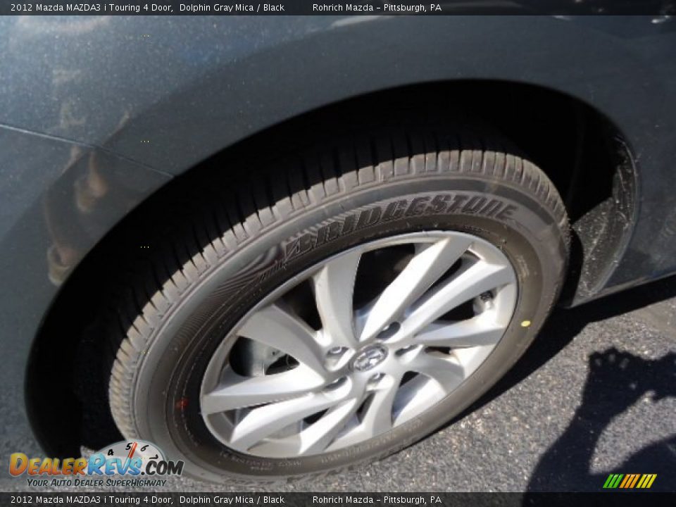 2012 Mazda MAZDA3 i Touring 4 Door Dolphin Gray Mica / Black Photo #9