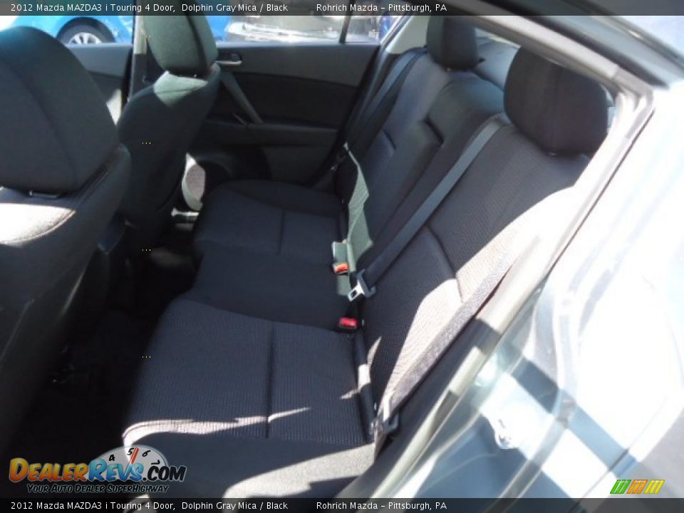 2012 Mazda MAZDA3 i Touring 4 Door Dolphin Gray Mica / Black Photo #11