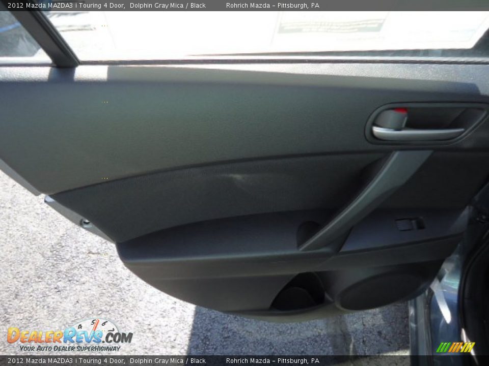 2012 Mazda MAZDA3 i Touring 4 Door Dolphin Gray Mica / Black Photo #13