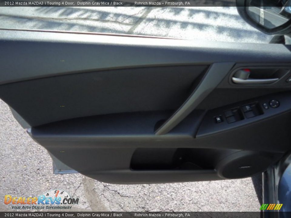 2012 Mazda MAZDA3 i Touring 4 Door Dolphin Gray Mica / Black Photo #14