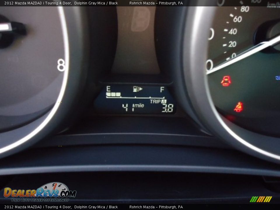 2012 Mazda MAZDA3 i Touring 4 Door Dolphin Gray Mica / Black Photo #20