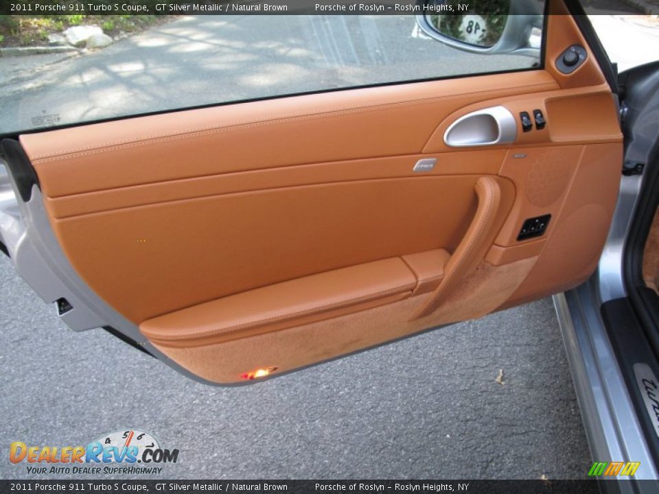 Door Panel of 2011 Porsche 911 Turbo S Coupe Photo #12