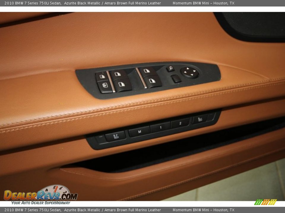 Controls of 2010 BMW 7 Series 750Li Sedan Photo #15