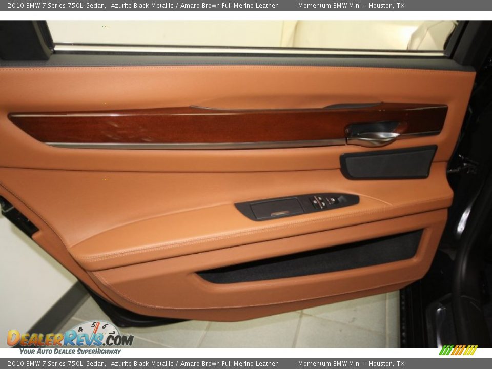 Door Panel of 2010 BMW 7 Series 750Li Sedan Photo #32