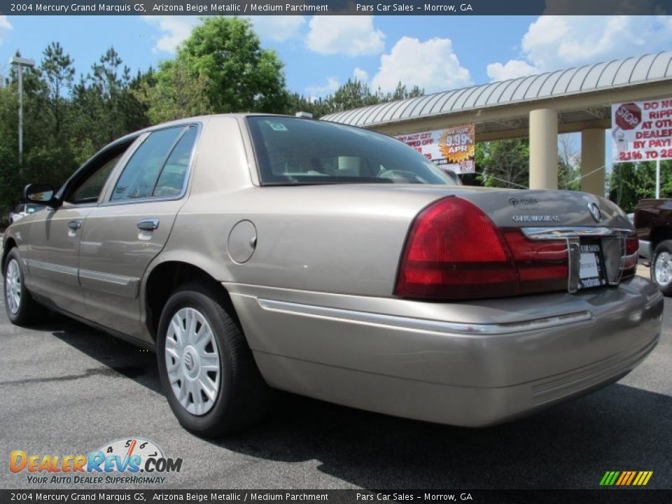 2004 Mercury Grand Marquis GS Arizona Beige Metallic / Medium Parchment Photo #2