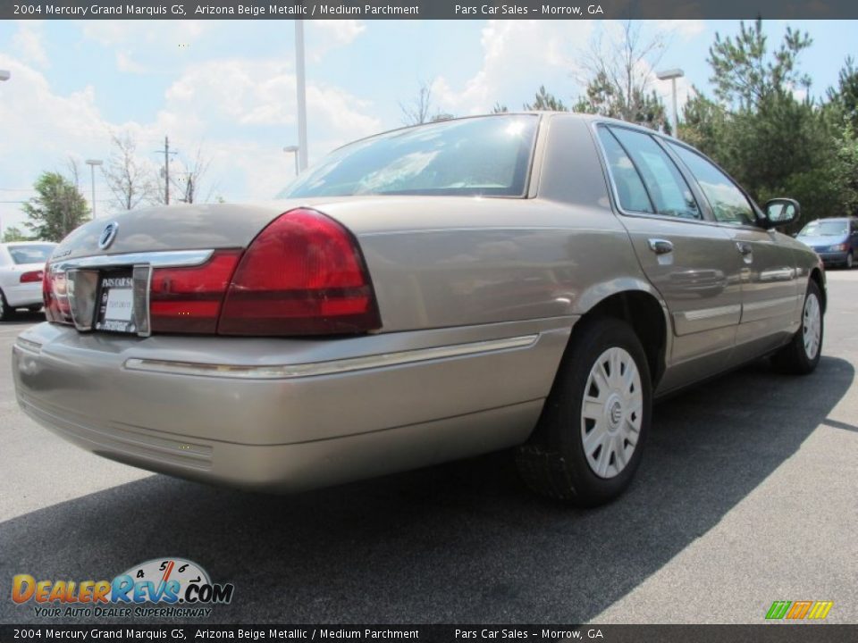 2004 Mercury Grand Marquis GS Arizona Beige Metallic / Medium Parchment Photo #3