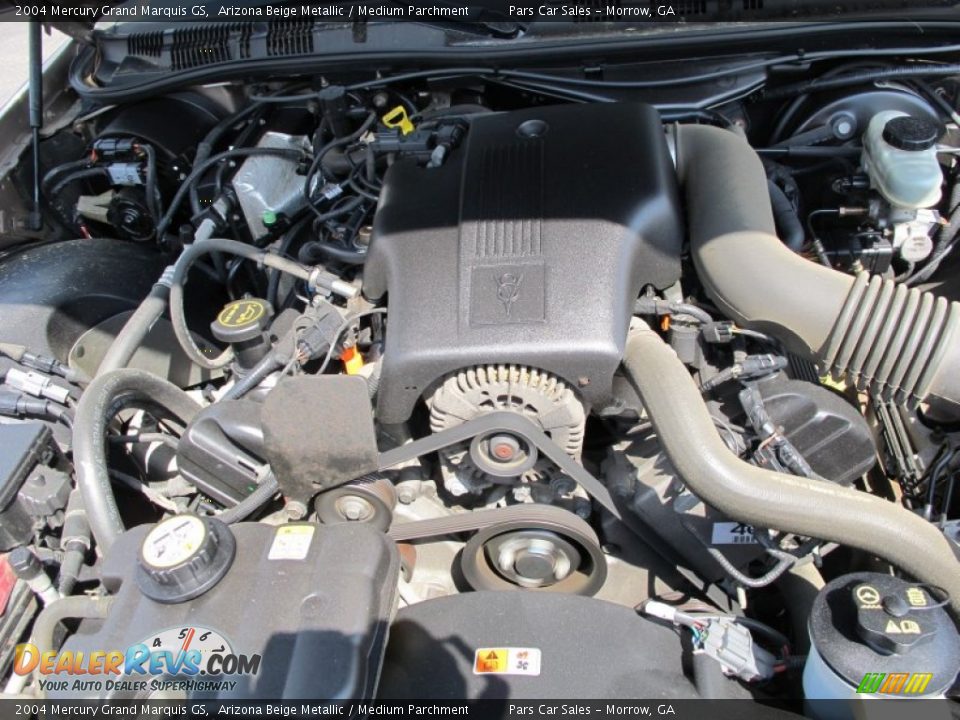 2004 Mercury Grand Marquis GS Arizona Beige Metallic / Medium Parchment Photo #13