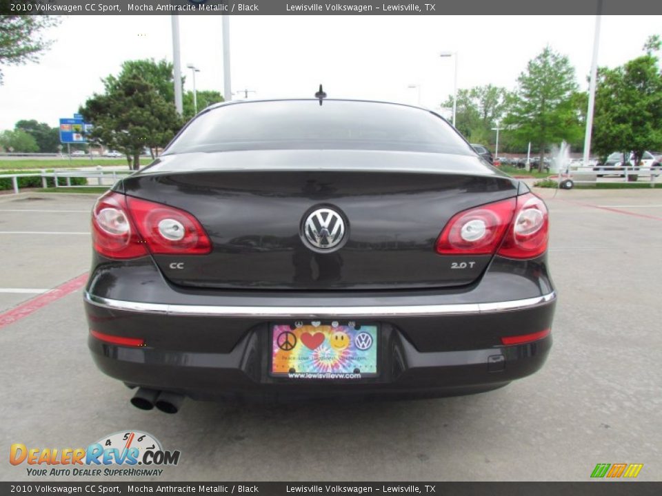 2010 Volkswagen CC Sport Mocha Anthracite Metallic / Black Photo #4