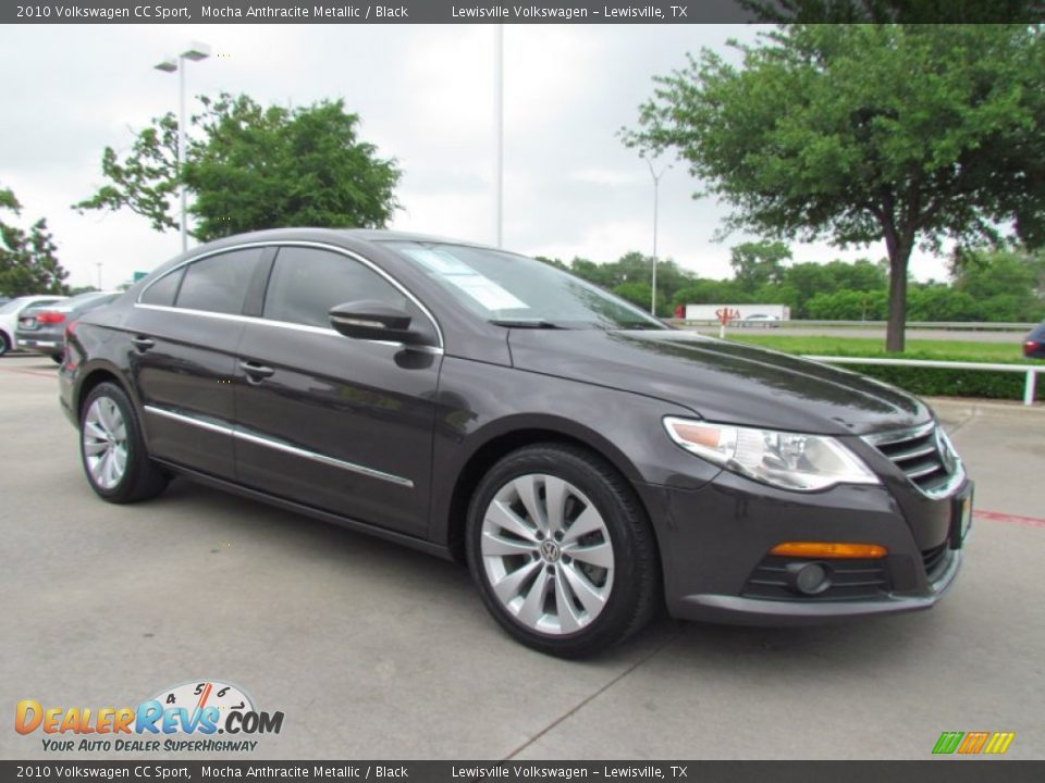 2010 Volkswagen CC Sport Mocha Anthracite Metallic / Black Photo #7