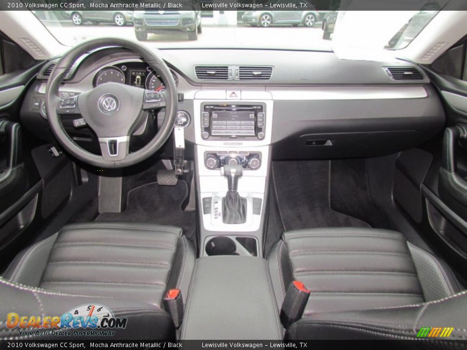 2010 Volkswagen CC Sport Mocha Anthracite Metallic / Black Photo #14