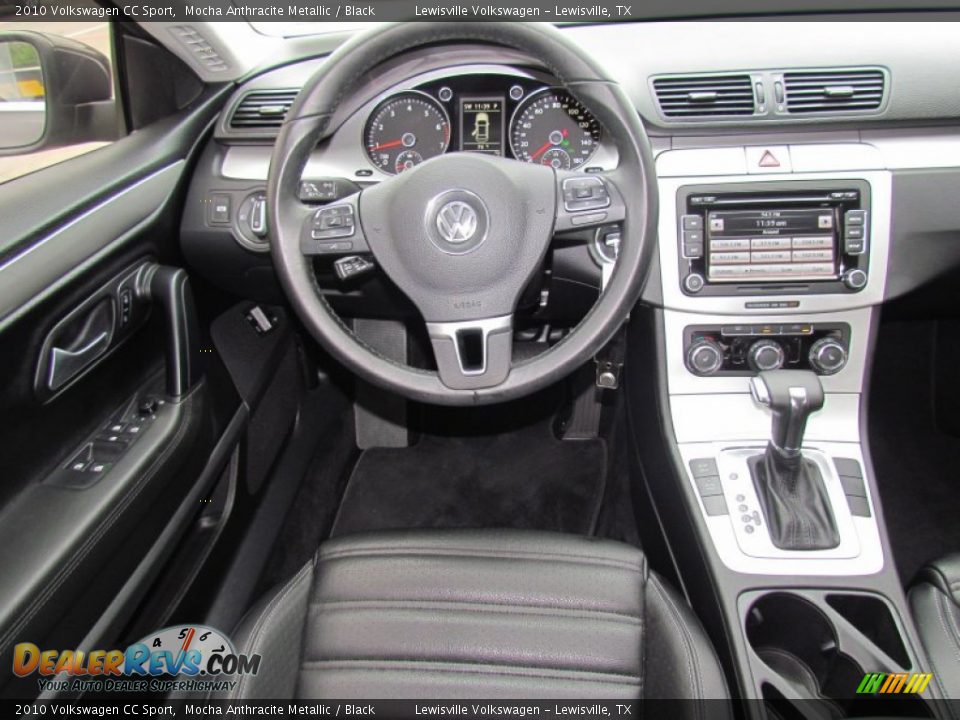 2010 Volkswagen CC Sport Mocha Anthracite Metallic / Black Photo #15