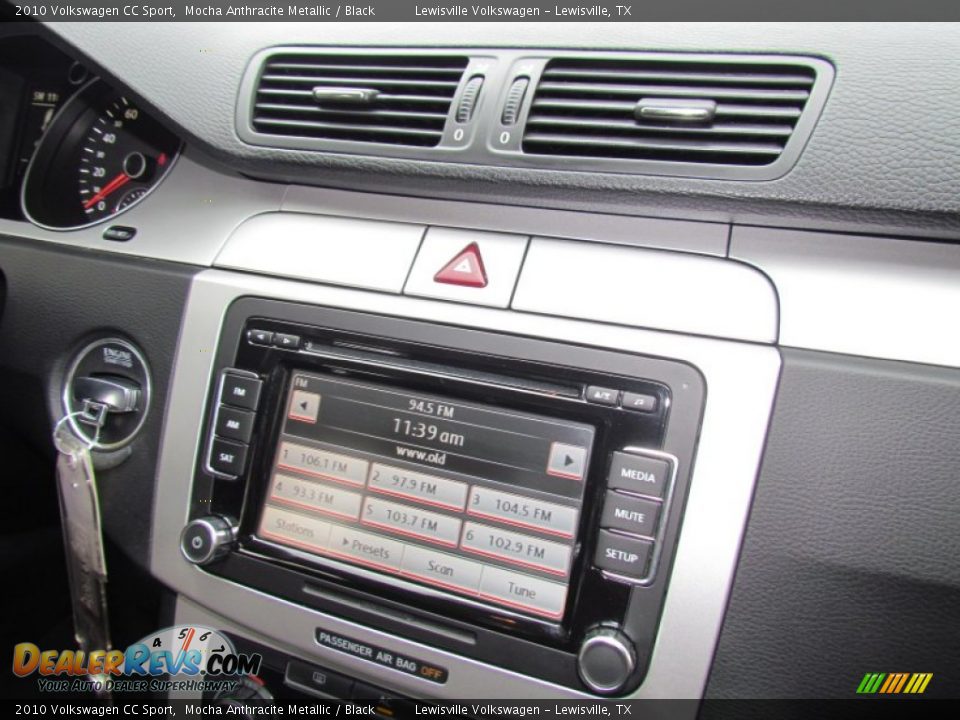 2010 Volkswagen CC Sport Mocha Anthracite Metallic / Black Photo #17