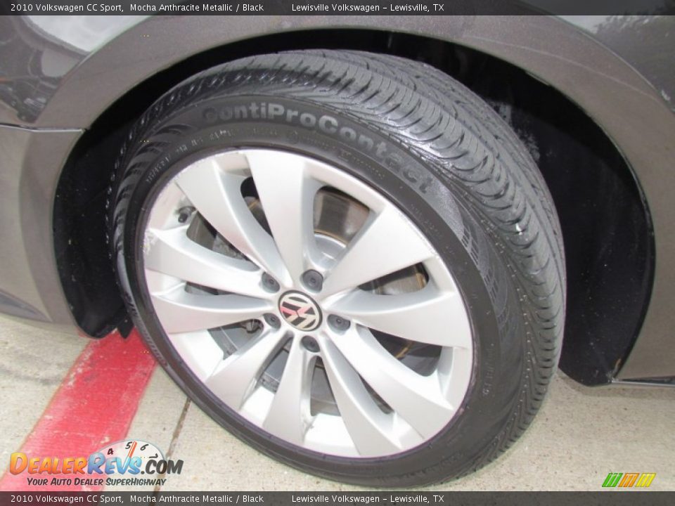 2010 Volkswagen CC Sport Mocha Anthracite Metallic / Black Photo #21