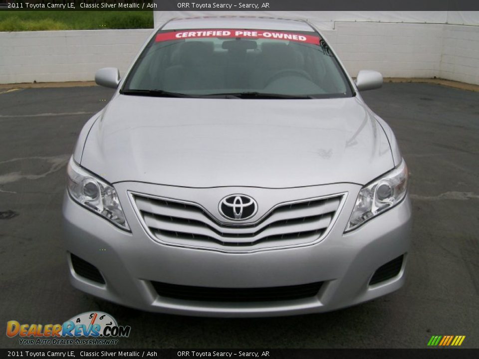 2011 Toyota Camry LE Classic Silver Metallic / Ash Photo #5