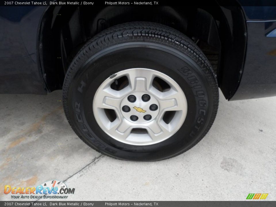 2007 Chevrolet Tahoe LS Dark Blue Metallic / Ebony Photo #14