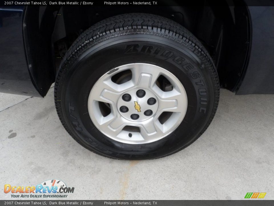 2007 Chevrolet Tahoe LS Dark Blue Metallic / Ebony Photo #15