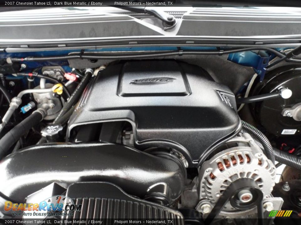 2007 Chevrolet Tahoe LS Dark Blue Metallic / Ebony Photo #23