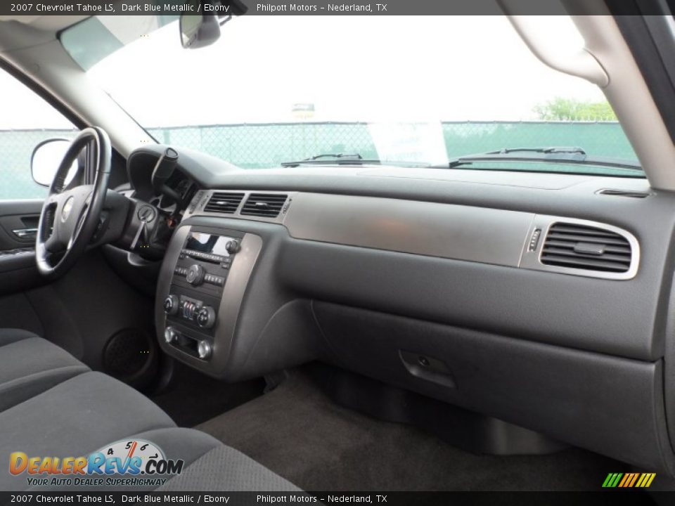 2007 Chevrolet Tahoe LS Dark Blue Metallic / Ebony Photo #25