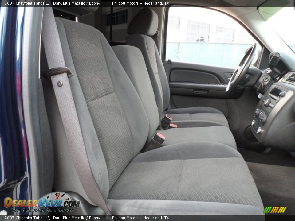 2007 Chevrolet Tahoe LS Dark Blue Metallic / Ebony Photo #26