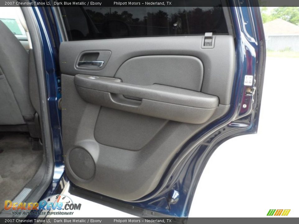 2007 Chevrolet Tahoe LS Dark Blue Metallic / Ebony Photo #27