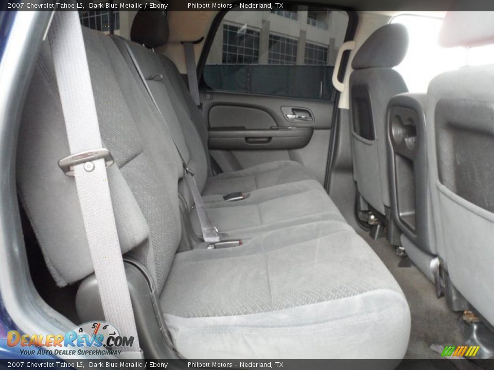 2007 Chevrolet Tahoe LS Dark Blue Metallic / Ebony Photo #28