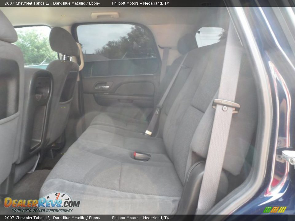 2007 Chevrolet Tahoe LS Dark Blue Metallic / Ebony Photo #33