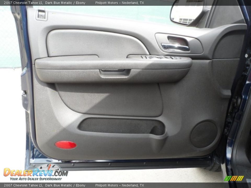 2007 Chevrolet Tahoe LS Dark Blue Metallic / Ebony Photo #34