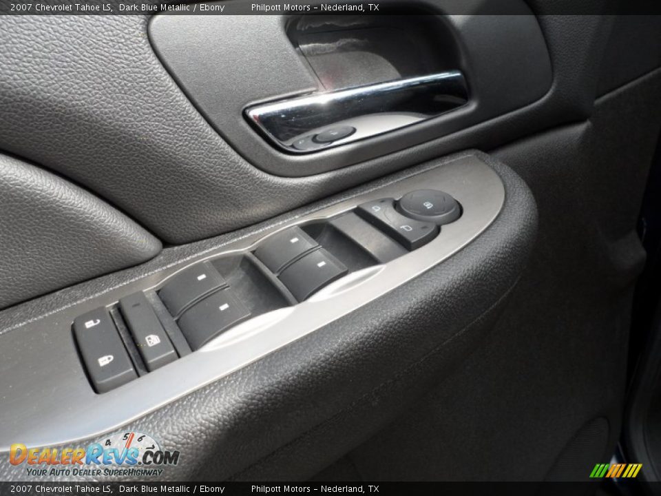 2007 Chevrolet Tahoe LS Dark Blue Metallic / Ebony Photo #35