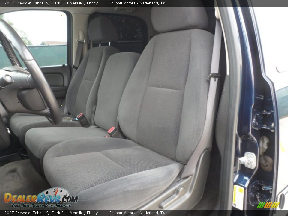 2007 Chevrolet Tahoe LS Dark Blue Metallic / Ebony Photo #36