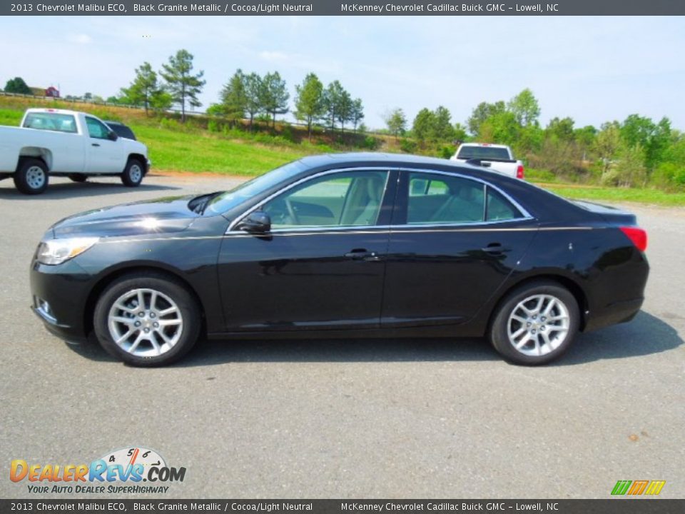2013 Chevrolet Malibu ECO Black Granite Metallic / Cocoa/Light Neutral Photo #4
