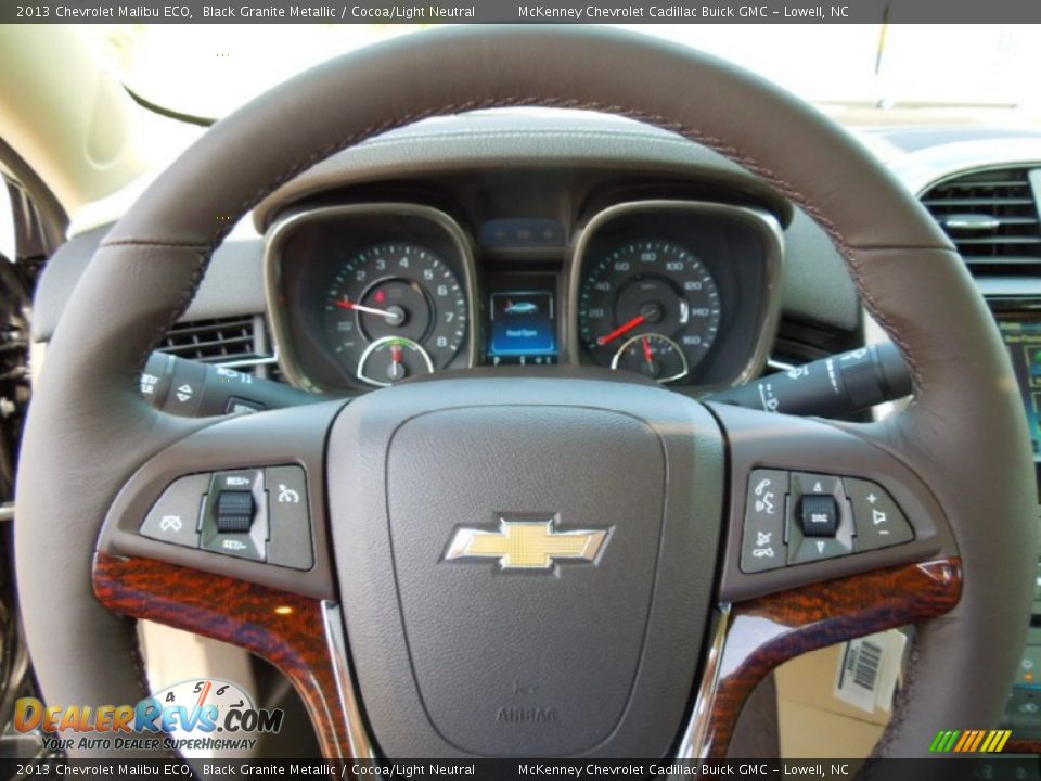 2013 Chevrolet Malibu ECO Steering Wheel Photo #17