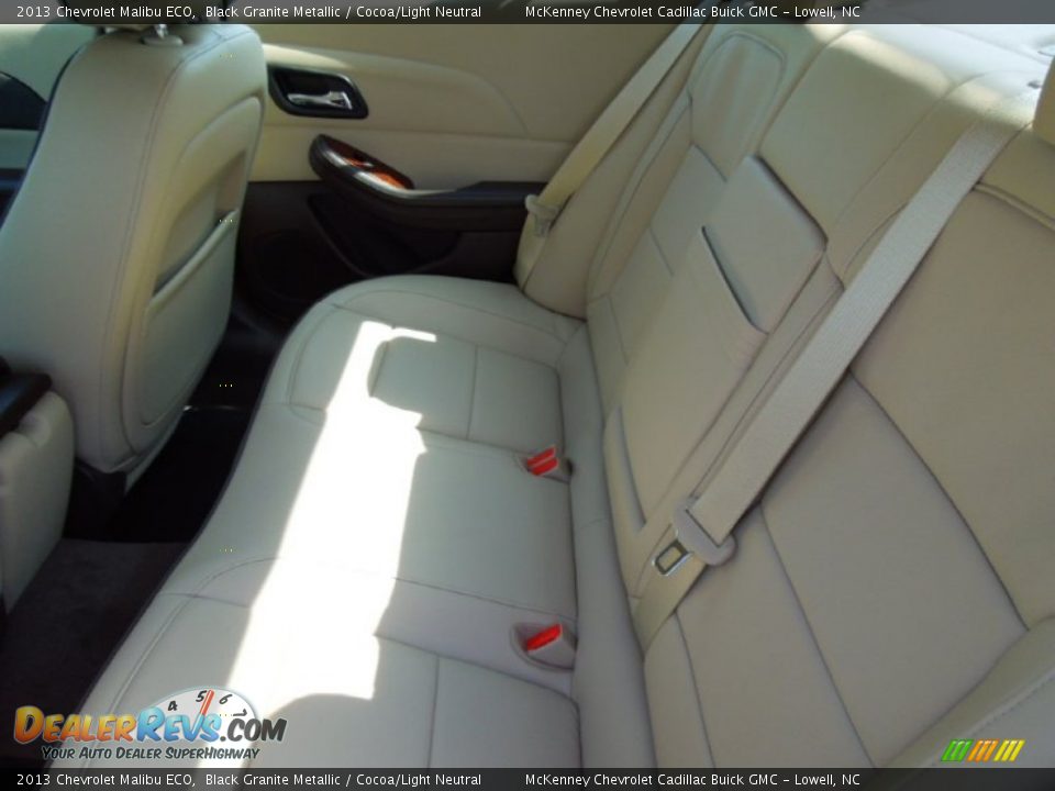 Rear Seat of 2013 Chevrolet Malibu ECO Photo #20
