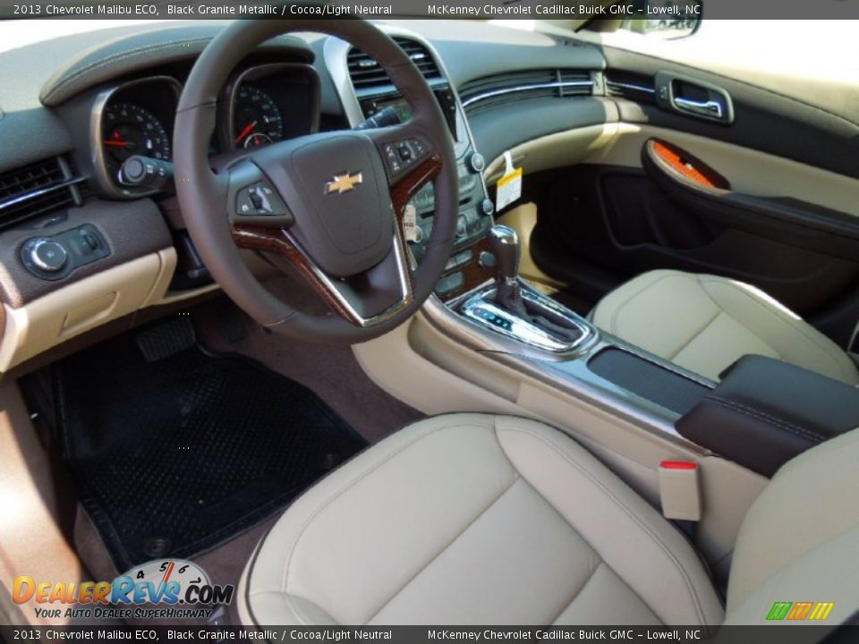 Cocoa/Light Neutral Interior - 2013 Chevrolet Malibu ECO Photo #30