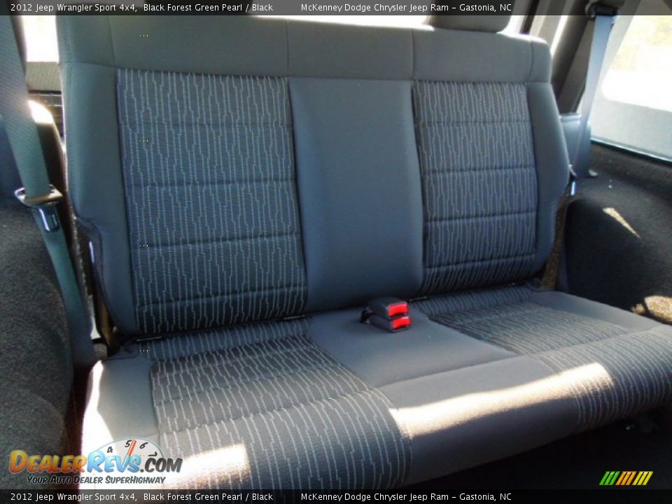 2012 Jeep Wrangler Sport 4x4 Black Forest Green Pearl / Black Photo #19
