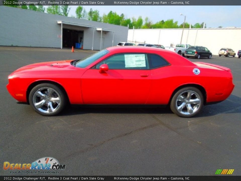 2012 Dodge Challenger R/T Redline 3 Coat Pearl / Dark Slate Gray Photo #4