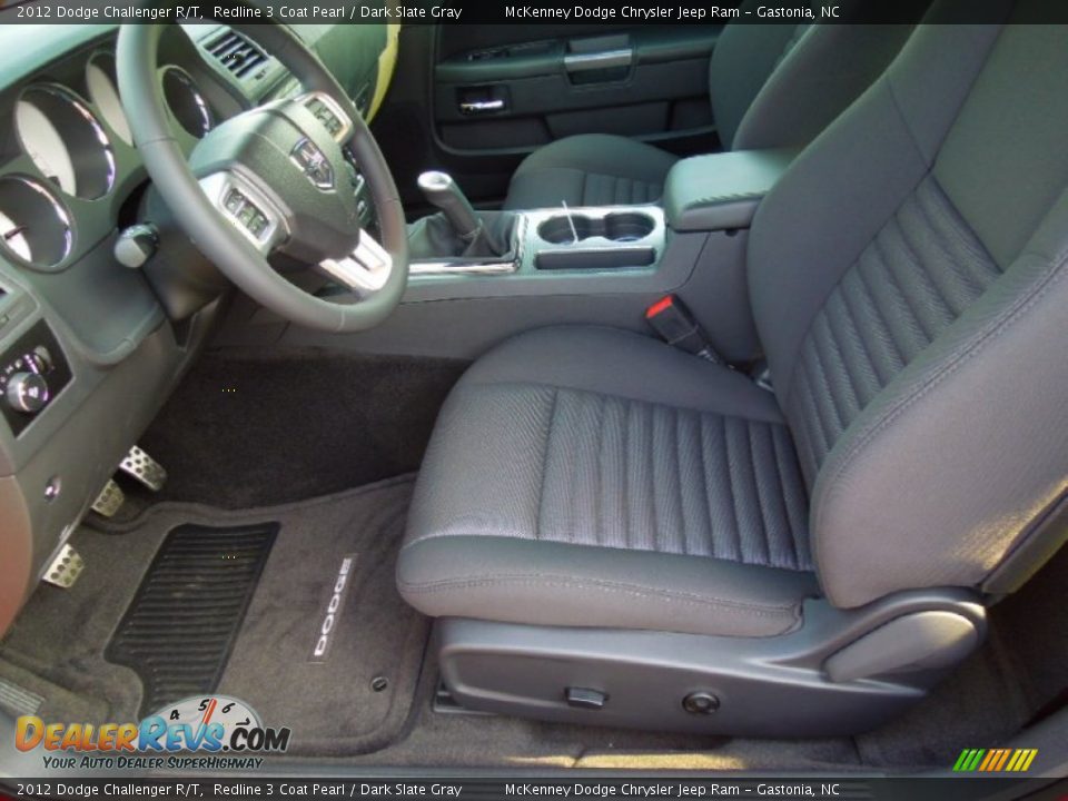 2012 Dodge Challenger R/T Redline 3 Coat Pearl / Dark Slate Gray Photo #9