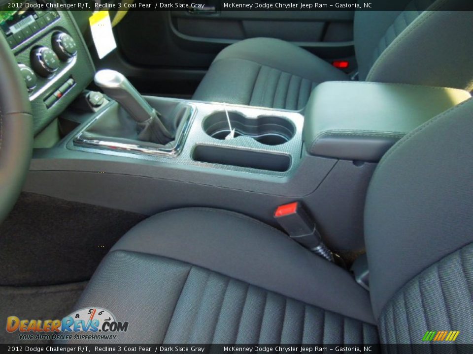 2012 Dodge Challenger R/T Redline 3 Coat Pearl / Dark Slate Gray Photo #12
