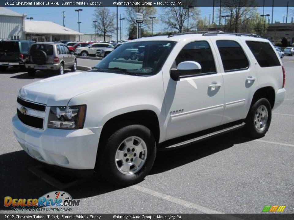 2012 Chevrolet Tahoe LT 4x4 Summit White / Ebony Photo #3
