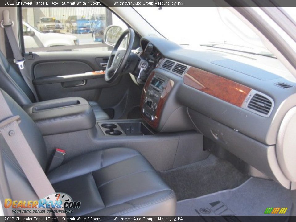 2012 Chevrolet Tahoe LT 4x4 Summit White / Ebony Photo #5