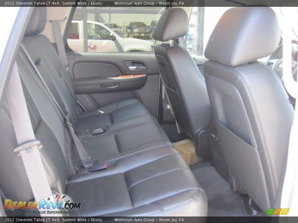 2012 Chevrolet Tahoe LT 4x4 Summit White / Ebony Photo #6
