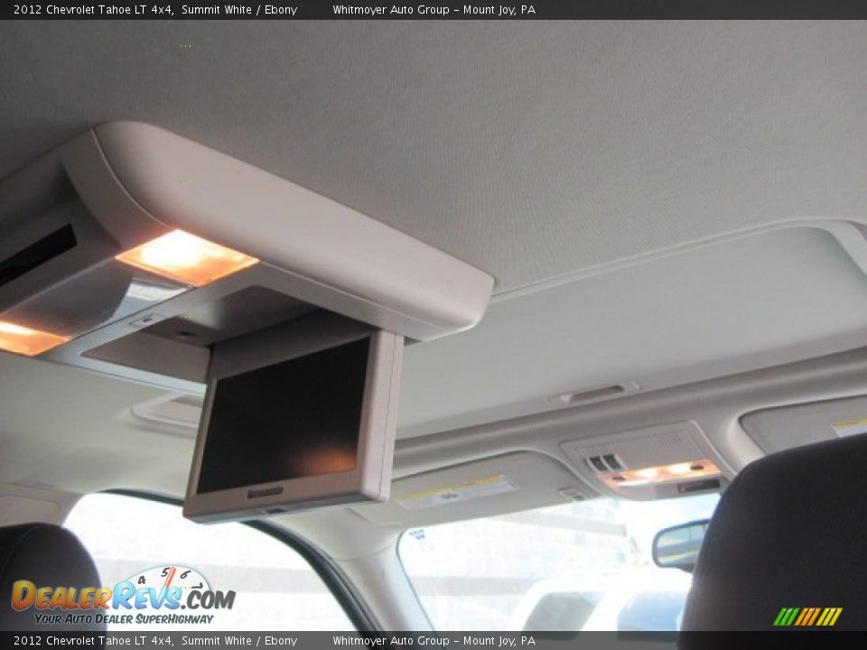 2012 Chevrolet Tahoe LT 4x4 Summit White / Ebony Photo #8
