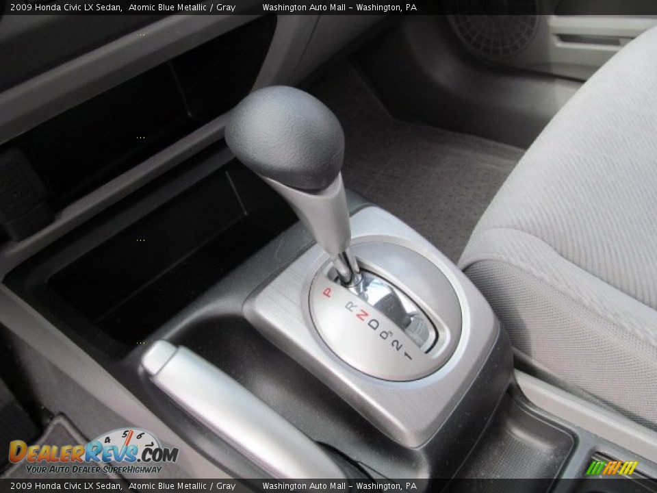 2009 Honda Civic LX Sedan Atomic Blue Metallic / Gray Photo #13