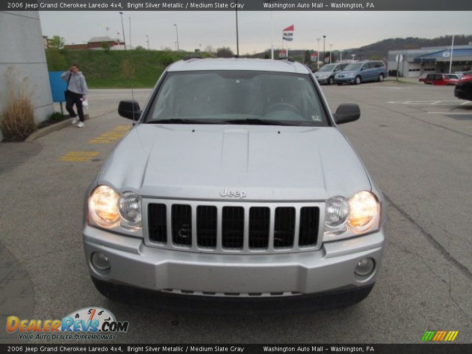 2006 Jeep Grand Cherokee Laredo 4x4 Bright Silver Metallic / Medium Slate Gray Photo #7