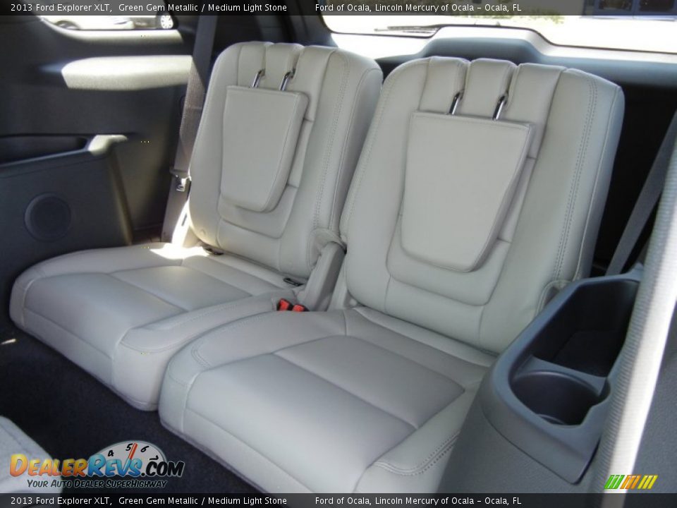 Rear Seat of 2013 Ford Explorer XLT Photo 7