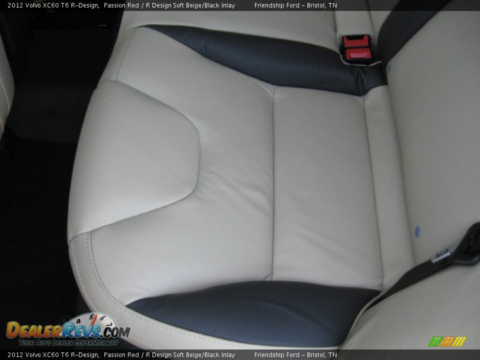 Rear Seat of 2012 Volvo XC60 T6 R-Design Photo #18