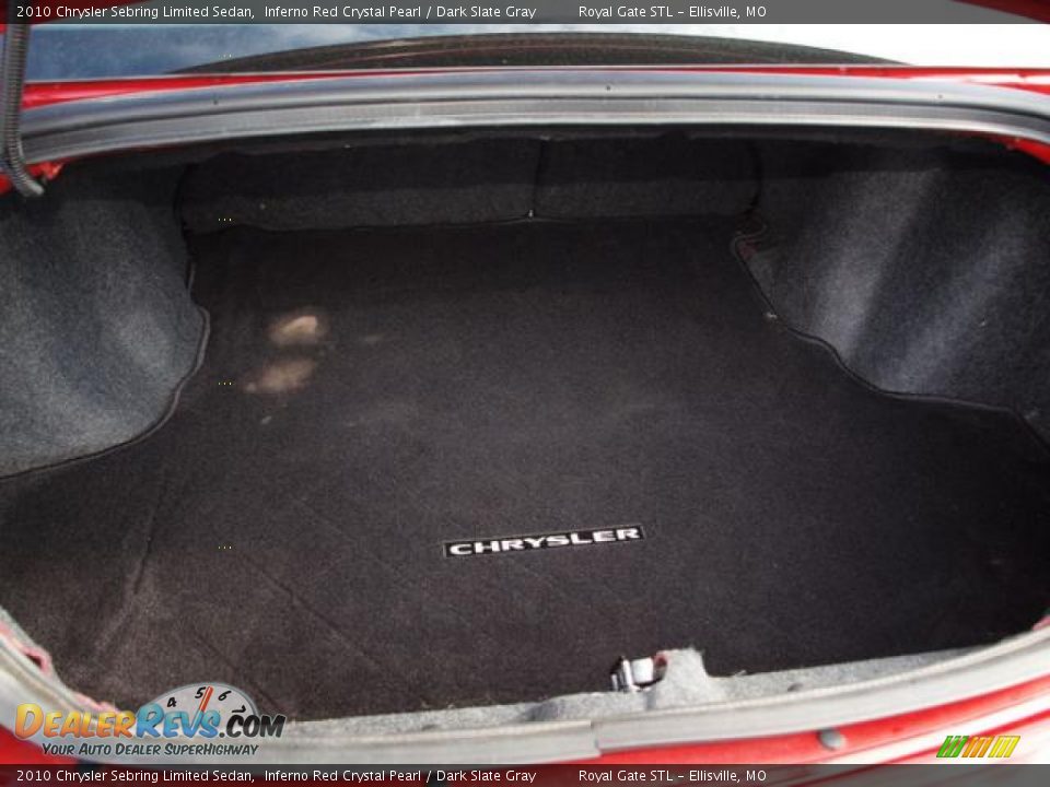 2010 Chrysler Sebring Limited Sedan Trunk Photo #5