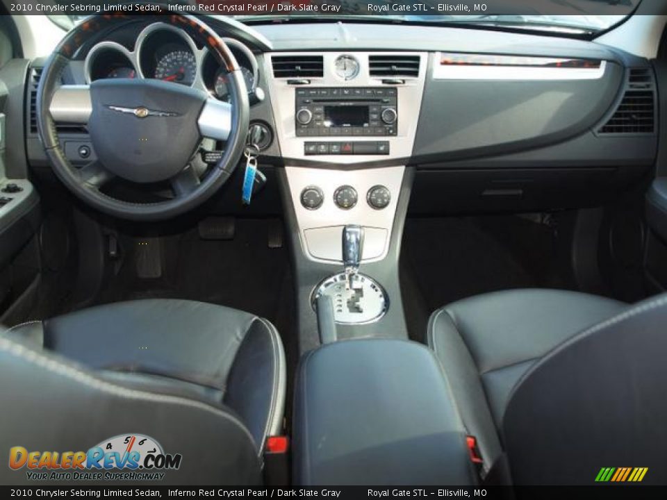 Dashboard of 2010 Chrysler Sebring Limited Sedan Photo #9