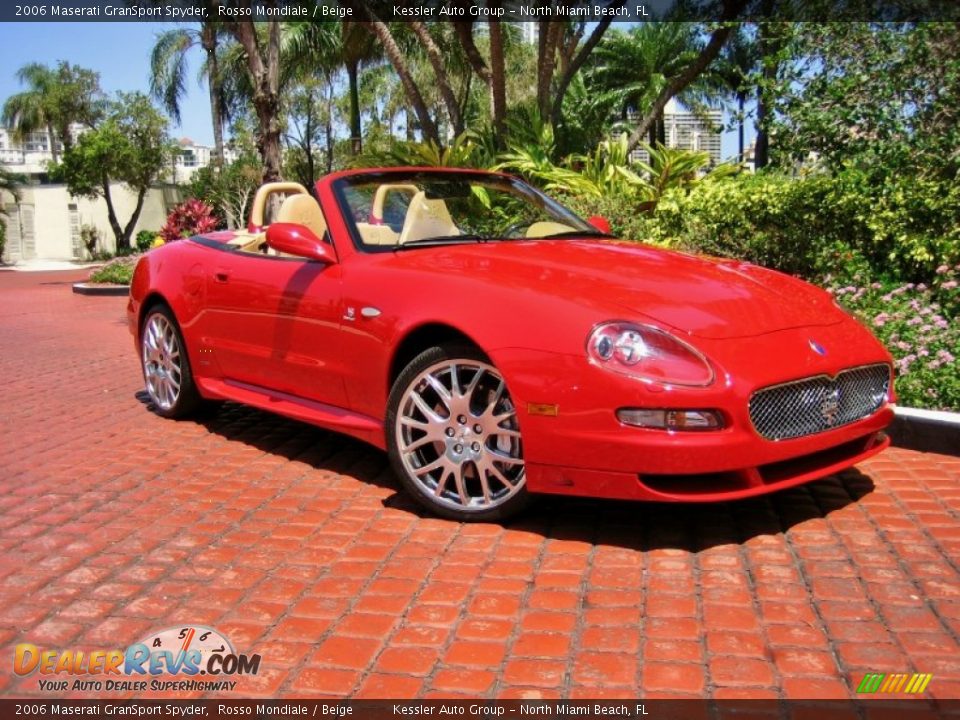 Rosso Mondiale 2006 Maserati GranSport Spyder Photo #1